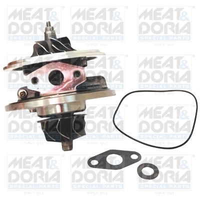 Core assembly, turbocharger
